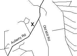 Auberry Branch Library is on Auberry Road.