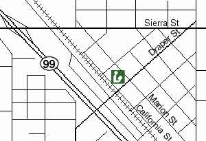 The Kingsburg Branch is located at the Northwest corner of Marion and Draper Streets.