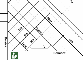Mendota Branch Library map