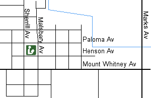 Riverdale Branch is on Malsbary Avenue, between Paloma Avenue and Henson Avenue.