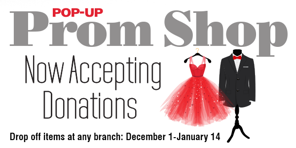 Prom shop now accepting donations