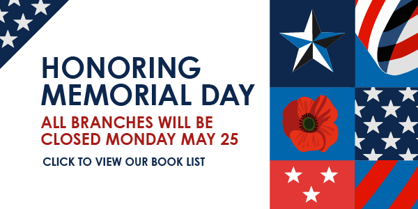All branches Memorial Day